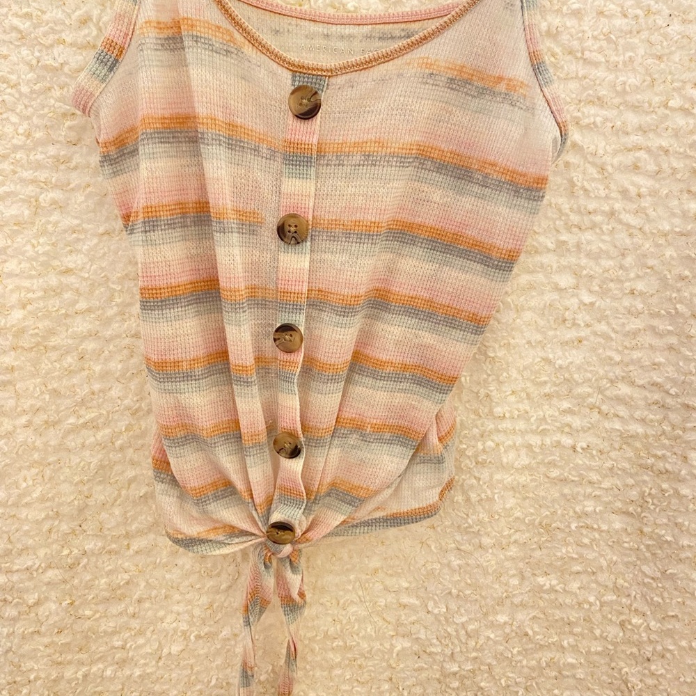 American Eagle Vintage Tie Tank top